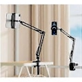 Miniatyrbilde 4 av 5: 360° Lazy Tablet Stativ iPad Holder for Seng Bord Lang Arm Telefon Stativ Holder