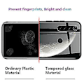 Pikkukuva 4 / 4: IPhone 13 Mini Marmori Karkaistu Lasi Takakansi TPU Reunakotelo (hcbl-25) (HCBL-21)