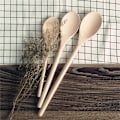Miniatyrbild 3 av 4: Select Maple Solid Spoon Set, 10, 12, 14 tum 3-delars set, Naturlig