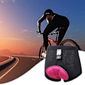 Miniatyrbillede 3 af 5: Dame Cykelbukser med Polstring, Holdbare Mesh-Shorts, Bløde, Hurtigtørrende, til MTB og Landevejscykling (XXL sort)