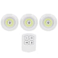 Miniatyrbillede 1 af 5: 3 stk. COB Natlampe Fjernbetjening Timer Dæmpning Natlampe Soveværelse Garderobe Sengelampe