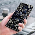 Miniatyrbillede 5 af 5: Til iPhone 16 Pro Max Cover PU Læder Wallet Flip Cover med Støttefunktion (Style A)