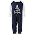 Pikkukuva 1 / 2: Jouluperheen Matchivat Pyjamat, Unelmat, Aikuiset, Lapset, Vauva, Joulupukki, Pyjamat, Pjs-Sarja, Yöasut (6-9 Kuukauden Vauva - Tähti)