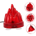 Miniatyrbillede 4 af 5: Vulkanlampe Vulkan Akvarium Dekorationer Nedsænkelig Lys Vulkan Design Lys Fisketank Akvarium Tilbehør Luftbeslag Elektrisk Skummer