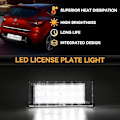 Miniatyrbilde 3 av 5: 2X LED-skiltlys for Renault Vel Satis Twingo 2 Clio 3 Clio 4 Es
