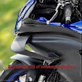 Miniatyrbild 4 av 5: Fast Vinge Motorcykel Vinge Aerodynamisk Kåpa för R7 YZF R7 YZFR7 R7 2021 2022 2023 Kolfibermönster