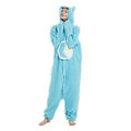 Miniatyrbild 3 av 4: Vuxen Björn Onesie Pyjamas Cosplay Djur Hemmakläder Sovkläder Jumpsuit Kostym För Kvinnor Män (S Blå)
