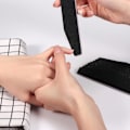 Miniatyrbillede 5 af 5: Sort - 50 stk. Dobbeltsidede Neglefile Neglekunst Manicure Værktøjer Cu