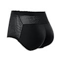 Miniatyrbilde 1 av 5: Sømløse Hip Padded Truser Pustende Ass Lifter Padded Truser Hip Enhancer For Kvinner Ny(L Svart Midje)