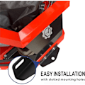 Miniatyrbilde 3 av 5: 1 stk. Universal Zero Turn Gressklipper Hitch, Heavy Duty Monteringsbrakett, 4.