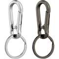 Pikkukuva 1 / 5: Metal Keychains Keyring Key Chain Ring Holder Organizer for Home Car Keys, Key Finder, 2 Pieces