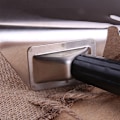 Miniatyrbilde 3 av 4: Friteskuffe i rustfritt stål, tykk og holdbar, med doble håndtak, for restaurant