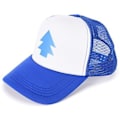Miniatyrbillede 2 af 3: Dame og Herre Trucker Baseball Cap Pine Tree Dipper Gravity Fall Mesh Hat Justerbar (58-60CM)