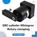 Miniatyrbillede 4 af 5: SRC Cylinder 90° Graders Roterende Klemhjørne Pressecylinder SRC40-90-R Pneumatisk Roterende Cylinder