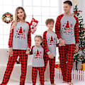 Pikkukuva 4 / 4: Jouluiset perheen pyjamasetit, sopivat koko perheelle (XL Mies)