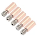 Miniatyrbillede 2 af 5: 5 stk Bimetal Heat Break Ti Alloy Kobber Heatbreak Udskiftning til Prusa I3 MK3 MK3S 3D Printer (Glat)