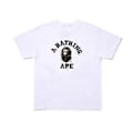 Miniatyrbillede 3 af 5: 2023 Japansk T-shirt til Mænd Aasual Bogstav Print Rund Hals Kortærmet Bapes T-shirts Kortærmet Bomuld Unisex T-shirt (L 15)
