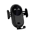 Miniatyrbillede 1 af 4: Smart Bil Trådløs Oplader Telefonholder Smart Auto Sensor Bil Telefonholder Sort 1 stk