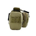 Miniatyrbilde 3 av 5: Høy kvalitet Militær Taktisk Ryggsekk Midjepakke Midjebag Mochilas Molle Camping Vandring Lomme 3P Brystpose (Stil G)