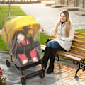 Miniatyrbilde 4 av 5: Myggnetting for barnevogn, barneseng, lekegrind, bassinet, lekegrind |