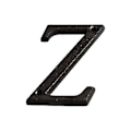Miniatyrbillede 2 af 2: Alloy Smijern Nummer Bogstav DIY Husbogstav Z