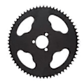 Pikkukuva 1 / 5: 64-hampainen takaratas T8F ketjulle 43cc 49cc Pocket Quad Dirt Bike ATV