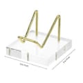 Miniatyrbillede 3 af 3: Crystal Mineral Sten Display Stand Ædelsten Display Holder Mineraler Rack Mineraler Holder