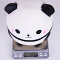 Pikkukuva 4 / 5: Hidas palautumisnopeus panda-munaleikkikalu PU-simulaatioeläin panda-sarjakuva