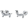 Miniatyrbillede 1 af 5: Sødt Dachshund Hunde Brusk Helix Stud Øreringe til Kvinder Piger Mænd Rustfrit Stål Hvalp Dyr Kæledyr Skrue Flad Bag Tr