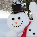 Miniatyrbild 3 av 3: 1 Set Stor Snögubbe Klädsel Pros Jul Snögubbe DIY Dekorationer