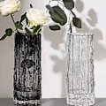 Miniatyrbillede 4 af 5: Ekstremt Frossen Gletsjer Sten Vase Glas Klar Ind Vind Arrangement Blomst Rose Blomst Bord Dekoration(S Sort)