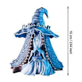 Miniatyrbillede 4 af 5: Hekseharpiks Ornament Dekorationer, Ornamenter, Is Kreativ Hjem Design, Til Stue, Soveværelse, Blå