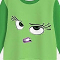 Miniatyrbild 4 av 5: Flickor Insidan Ut 2 Pyjamas Set Avsky Cosplay Kostym Långärmad T-shirt Toppar Byxor Sovkläder Nattkläder Pyjamas Pjs Kläder -NMAOV( 7-8 År)