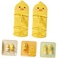 Miniatyrbillede 2 af 4: 2 stk. Puff Holder Stativ Blender Blender Makeup Svampeæg Holder P