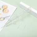 Miniatyrbilde 3 av 3: Rhinestone Bryllupshårtilbehør for Bruder Hårstykker Brud