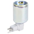 Miniatyrbilde 1 av 5: 3D Elektrisk Lyssmelter Sylinderform Røykfri Voksvarmer Nattlys for Soverom Stue US Plugg 120V