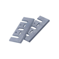 Pikkukuva 1 / 4: 2 kpl sähköhöylän terät 82 x 28 x 3 mm 2 kpl pakkaus