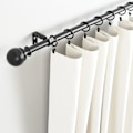 Miniatyrbild 4 av 5: Basics Gardinklippringar, 1 tum, 7-pack, Svart