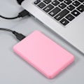 Miniatyrbillede 2 af 5: 2,5 tommer harddisk etui Usb3.0 ekstern Hdd/ssd kabinet Sata harddisk etui（pink）