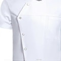 Miniatyrbilde 5 av 5: Arbeidsklær Uniform Større Størrelser Matservering Hvit M (4XL Hvit)