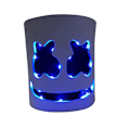 Miniatyrbillede 3 af 5: Marshmello LED Maske DJ Cosplay Hjelm Marshmello Kostume Maske Lig