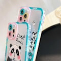 Miniatyrbillede 5 af 5: Kompatibel iPhone 13 Pro Max Transparent Case Damer Pige Sød Pa