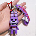 Miniatyrbillede 2 af 2: Fnaf Five Nights At Freddys Dukke Figurer Nøgleringe Taske Charm Vedhæng Nøglering Strømpefyld Gaver -NMAOV( D)