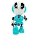Miniatyrbillede 1 af 5: Legetøj til drenge Robot Børn Spædbarn Robot 3 4 5 6 7 8 9 År Gammel Alder Cool Gave til Fødselsdag Nytår Jul (Blå)