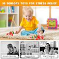 Miniatyrbilde 4 av 5: Slim Toy, 3D Leddet Klistrete Strekkbare Sansestimulerende Leke (Kreps)