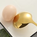 Miniatyrbilde 5 av 5: Rustfritt stål skje med hull til servering for kjøkken, matlaging, buffet, suppe