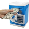 Miniatyrbillede 1 af 5: Elektronisk Sparegris med Automatisk Penge-Rulning, Mini ATM Hvælv