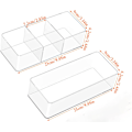 Miniatyrbillede 5 af 5: Transparent akryl toilettaske, transparent toilettaske, palett