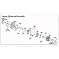 Miniatyrbilde 5 av 5: Midtre Differensialgirsett Erstatning for 1/8 1/10 Skala RC Crawler Bil