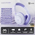 Miniatyrbillede 2 af 5: Type A EL-GT3 Bluetooth Hovedtelefoner ANC Støjreducerende Over Ear Trådløst Headset med 2.4G Receiver (Style A)